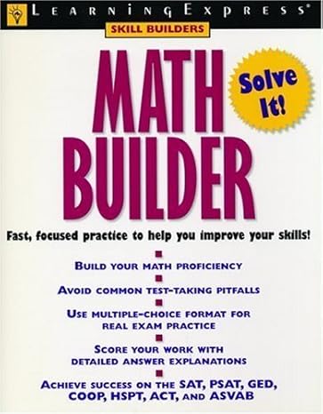 math builder 1st edition jessika sobanski 157685390x, 978-1576853900