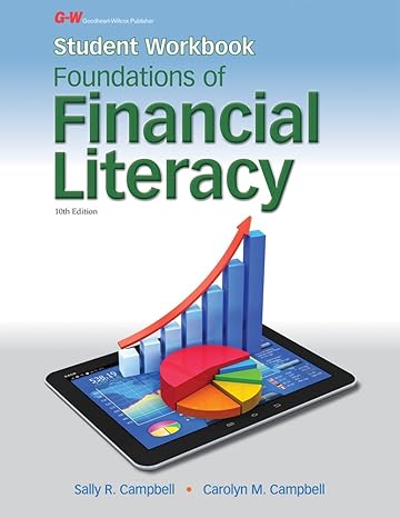 foundations of financial literacy 10th edition sally r campbell ,carolyn m campbell 163126141x, 978-1631261411