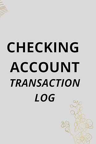 checking account transaction log 1st edition richard iva b0cw9d9nkk