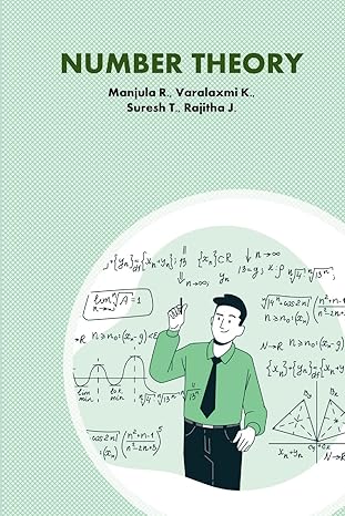 number theory 1st edition manjular r ,varalaxmi k ,rajitha j 1312346892, 978-1312346895