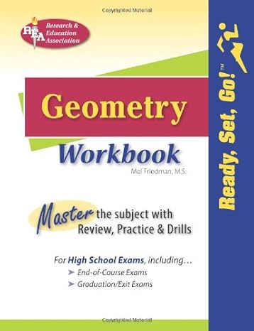 geometry workbook trade edition mel friedman 0738604534, 978-0738604534