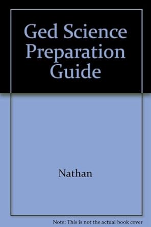 ged science test preparation 1st edition harold d. nathan 0822020106, 978-0822020103