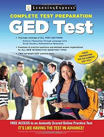 ged test prep pap/psc edition learningexpress llc editors 1576856054, 978-1576856055