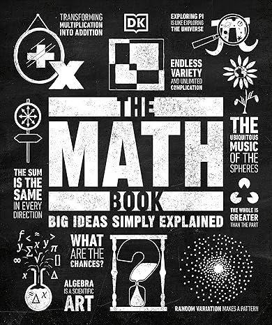 the math book 1st edition dk 0744079373, 978-0744079371