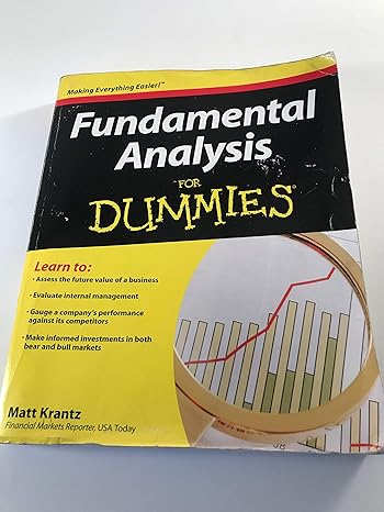 fundamental analysis for dummies 1st edition matt krantz 0470506458, 978-0470506455