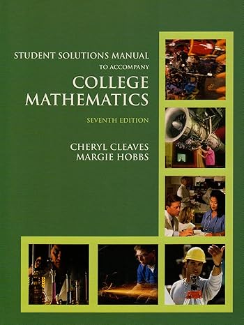 college mathematics 7th edition  0131736078, 978-0131736078