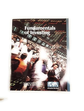 fundamentals of investing international edition san diego state university michael d joe lawrence j gitman