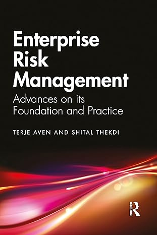 enterprise risk management 1st edition terje aven ,shital thekdi 1032082690, 978-1032082691