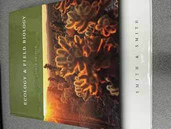 ecology and field biology 6th edition robert l smith ,thomas m smith 0321042905, 978-0321042903