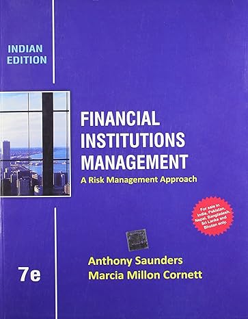 financial institutions management 7th edition saunders 1259097412, 978-1259097416