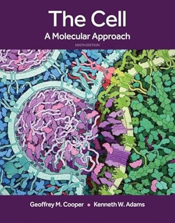 the cell a molecular approach 1st edition geoffrey cooper ,kenneth adams 0197583725, 978-0197583722