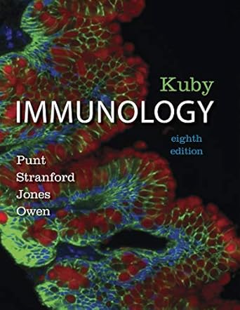 kuby immunology eigh edition jenni punt ,sharon stranford ,patricia jones ,judy owen 1464189781,