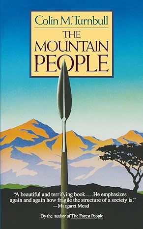 the mountain people touchstone edition colin m. turnbull 0671640984, 978-0671640989