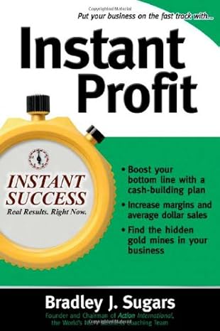 instant profit 1st edition bradley sugars ,brad sugars b002ke5vt4