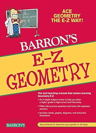 e z geometry 5th edition lawrence s. leff m.s. ,elizabeth waite 0764139185, 978-0764139185