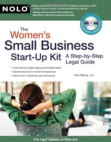 the womens small business start up kit a step by step legal guide 1st edition peri h pakroo j d 1413311881,