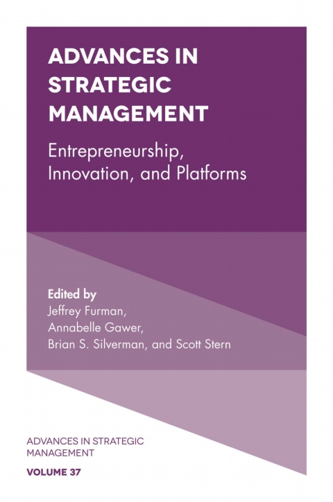 entrepreneurship innovation and platforms 2nd edition jeffrey furman 1787430790, 9781787430792