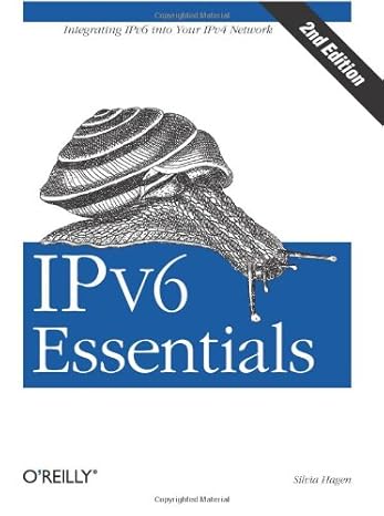 ipv6 essentials 2nd edition silvia hagen 0596100582, 978-0596100582