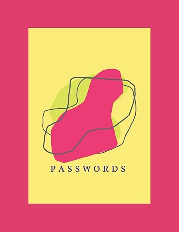 passwords 1st edition ala press 979-8504616698