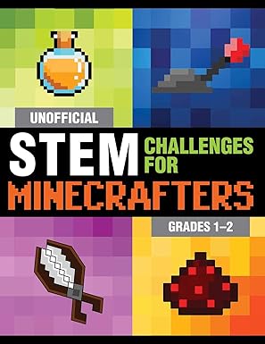 unofficial stem challenges for minecrafters grades 1 2 1st edition sky pony press, amanda brack 151073757x,