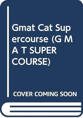 gmat cat supercourse 6th edition thomas h. martinson 0028617010, 978-0028617015