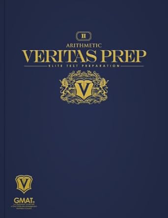 arithmetic 1st edition veritas prep 1936240025, 978-1936240029