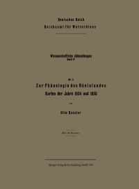 zur ph nologie des rheinlandes 1st edition otto wilhelm kessler 3662406594, 3662411393, 9783662406595,