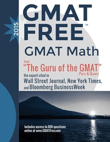 gmat math 1st edition gmat free 1500669563, 978-1500669560