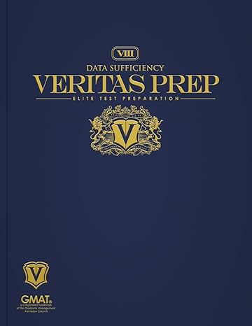 data sufficiency 1st edition veritas prep 1936240084, 978-1936240081