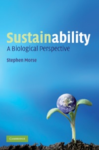 sustainability 1st edition stephen morse 052183533x, 0511771428, 9780521835336, 9780511771422