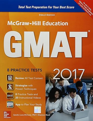 mcgraw hill education gmat 2017 1st edition sandra luna mccune 9352602684, 978-9352602681