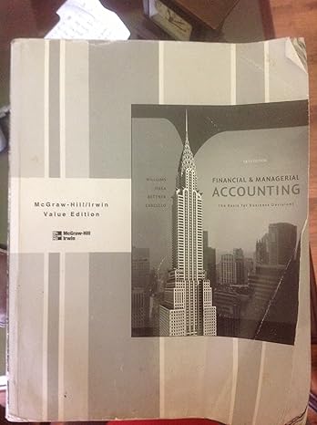 financial and managerial accounting 1st edition j k b002lcjtgq