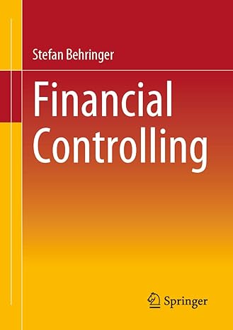 financial controlling 1st edition stefan behringer 3658405260, 978-3658405267