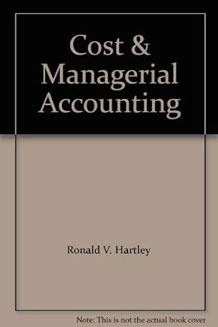 cost and managerial accounting 1st edition allyn bacon 0205086632, 978-0205086634