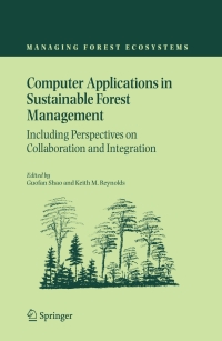 computer applications in sustainable forest management 1st edition guofan shao, ?keith m. reynolds