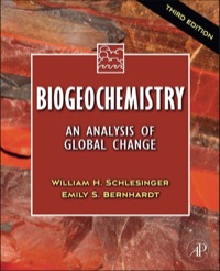 biogeochemistry an analysis of global change 3rd edition schlesinger, w.h. 0123858747, 0123858755,