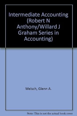 intermediate accounting subsequent edition glenn a welsch ,charles t zlatkovich 0256066604, 978-0256066609