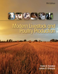 modern livestock and poultry production 9th edition frank flanders, james r. gillespie 1305805046,