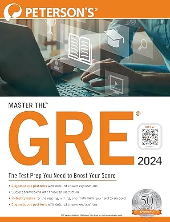 master the gre 24th edition peterson's 0768946085, 978-0768946086