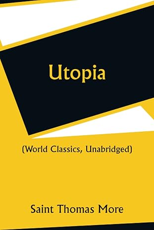 utopia 1st edition saint thomas more 935653084x, 978-9356530843