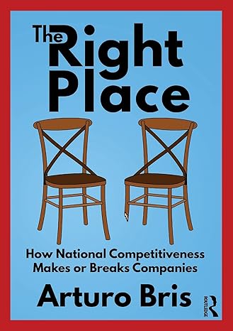 the right place 1st edition arturo bris 0367674637, 978-0367674632