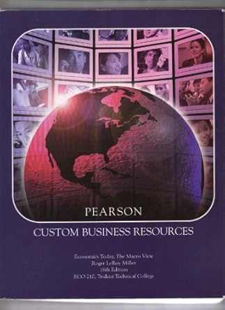 pearson custom business resources 16th edition roger leroy miller 1256175528, 978-1256175520