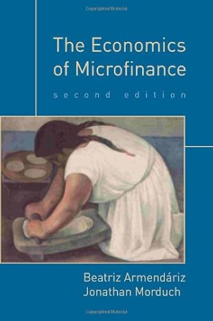 the economics of microfinance new edition beatriz armendariz ,jonathan morduch 0262014106, 978-0262014106