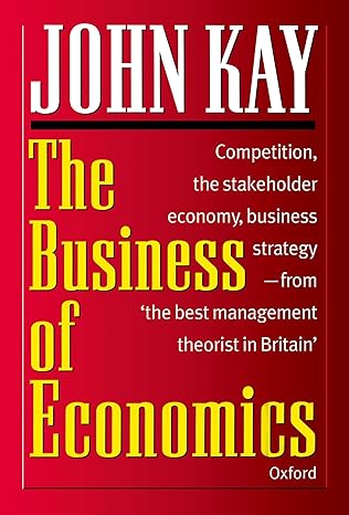 the business of economics 1st edition john kay 0198292228, 978-0198292227