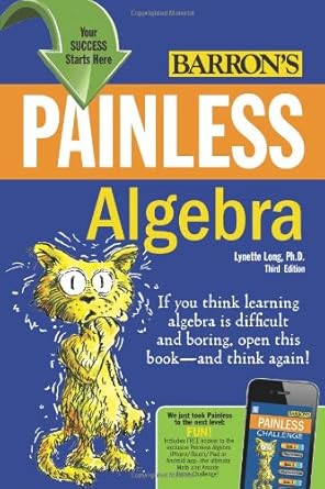 painless algebra 3rd edition lynette long ph d b00az8fixg