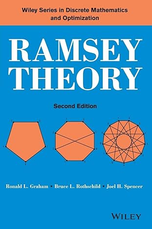 ramsey theory 2nd edition ronald l. graham 1118799666, 978-1118799666