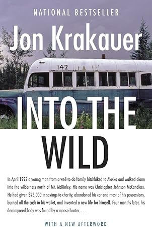into the wild 1st edition jon krakauer 0385486804, 978-0385486804