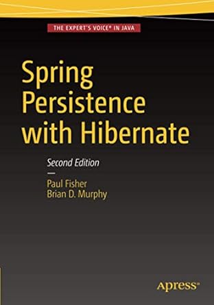 spring persistence with hibernate 2nd edition paul fisher ,brian d. murphy 1484202694, 978-1484202692