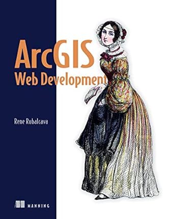 arcgis web development 1st edition rene rubalcava 1617291617, 978-1617291616