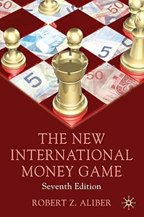 the new international money game 7th edition robert z. aliber 0230018971, 978-0230018976